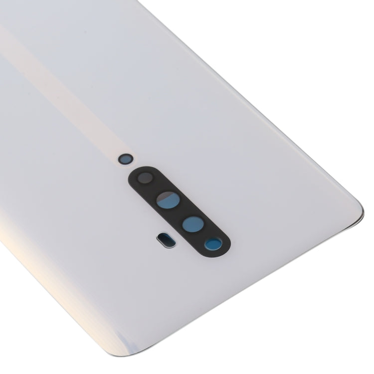 For OPPO Reno2 Z Battery Back Cover (White) - Back Cover by PMC TechLife | Online Shopping South Africa | PMC TechLife | Buy Now Pay Later Mobicred