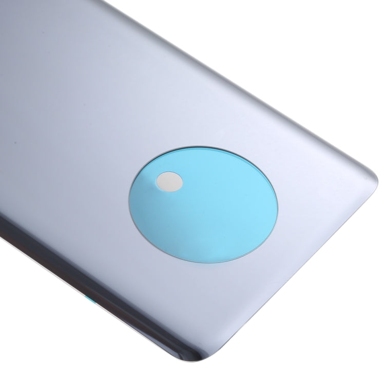 For OnePlus 7T Back Cover (Silver) - Back Cover by PMC TechLife | Online Shopping South Africa | PMC TechLife | Buy Now Pay Later Mobicred