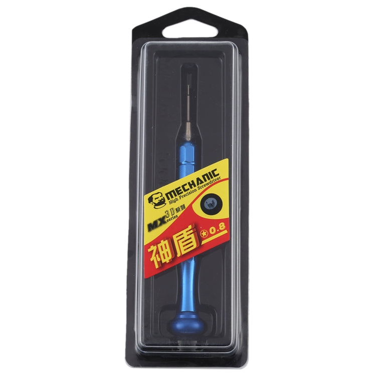 MECHANIC MX 3D 0.8 Five Star Screwdriver Precision Phone Dismantling Tool, Random Color Delivery - Screwdriver by MECHANIC | Online Shopping South Africa | PMC TechLife | Buy Now Pay Later Mobicred