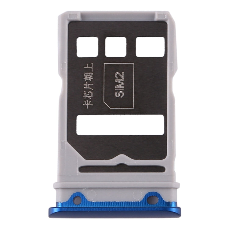SIM Card Tray + SIM Card Tray for Huawei Honor V30 Pro / Honor V30 (Blue) - Card Socket by PMc TechLife | Online Shopping South Africa | PMc TechLife | Buy Now Pay Later Mobicred