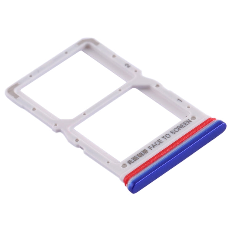 SIM Card Tray + SIM Card Tray for Xiaomi Redmi K30 5G(Blue) - Card Tray by PMc TechLife | Online Shopping South Africa | PMc TechLife | Buy Now Pay Later Mobicred