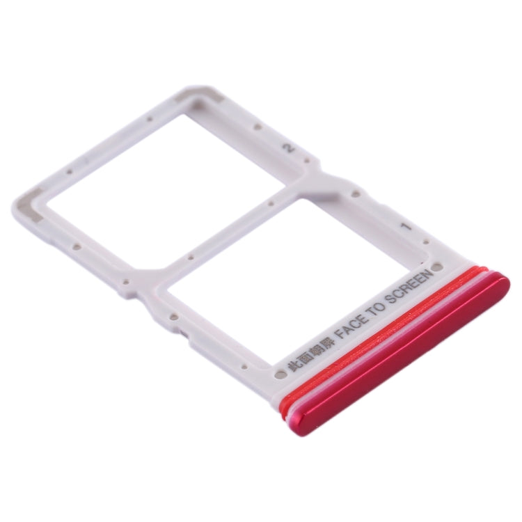 SIM Card Tray + SIM Card Tray for Xiaomi Redmi K30 5G(Red) - Card Tray by PMc TechLife | Online Shopping South Africa | PMc TechLife | Buy Now Pay Later Mobicred
