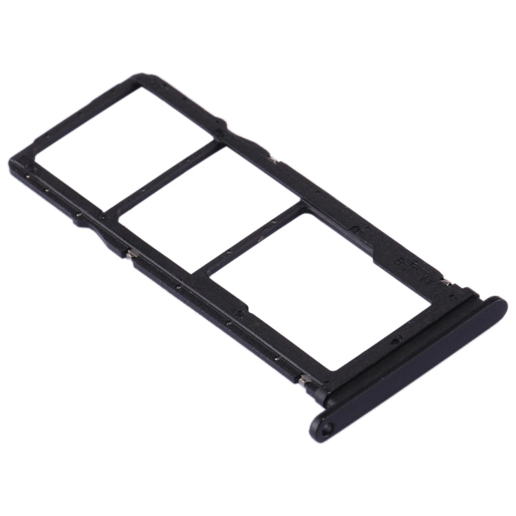 SIM Card Tray + SIM Card Tray + Micro SD Card Tray for Huawei P40 Lite E / Enjoy 10(Black) - Card Socket by PMc TechLife | Online Shopping South Africa | PMc TechLife | Buy Now Pay Later Mobicred
