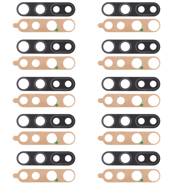 For OPPO Reno3 5G 10pcs Back Camera Lens - Camera Series by PMC TechLife | Online Shopping South Africa | PMC TechLife