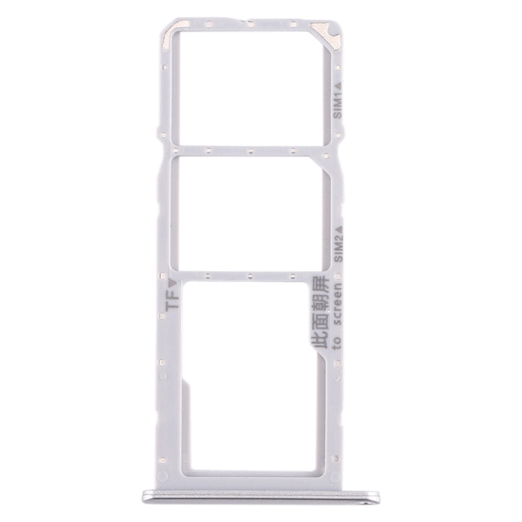 SIM Card Tray + SIM Card Tray + Micro SD Card Tray for Huawei Enjoy 10e / Honor Play 9A (Silver) - free shipping - PMc TechLife - Order now!