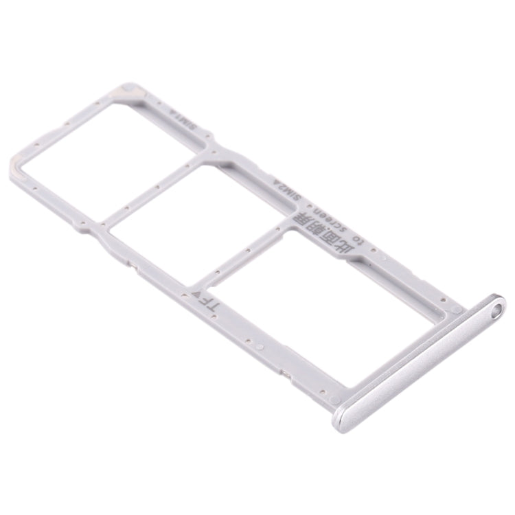 SIM Card Tray + SIM Card Tray + Micro SD Card Tray for Huawei Enjoy 10e / Honor Play 9A (Silver) - free shipping - PMc TechLife - Order now!