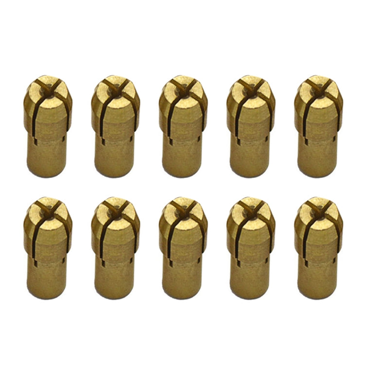 10 PCS Three-claw Copper Clamp Nut for Electric Mill Fittings���Bore diameter: 1.0mm - Hex Key & Spanner by PMC TechLife | Online Shopping South Africa | PMC TechLife | Buy Now Pay Later Mobicred