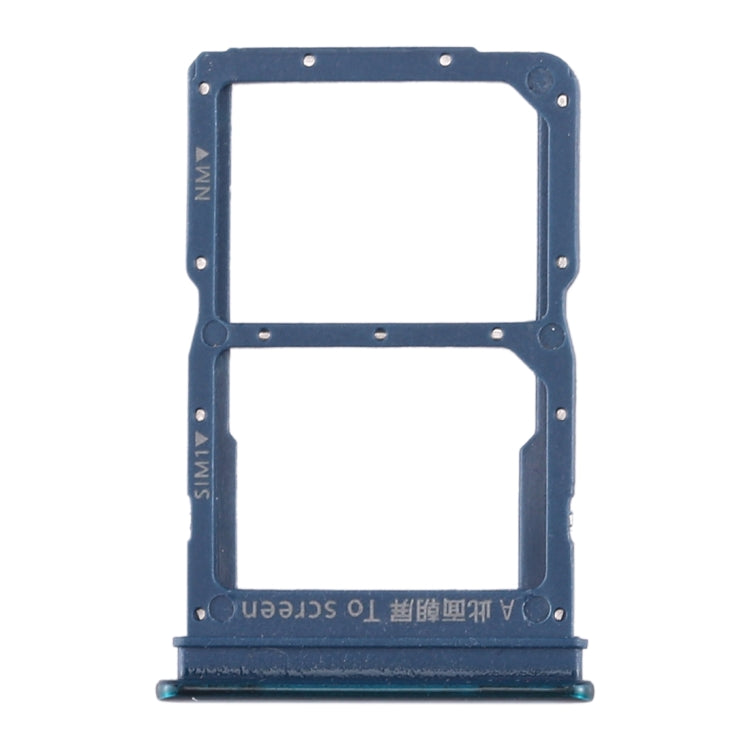 SIM Card Tray + NM Card Tray for Huawei Enjoy 10s / Honor Play 4T Pro (Green) - Card Socket by PMc TechLife | Online Shopping South Africa | PMc TechLife | Buy Now Pay Later Mobicred