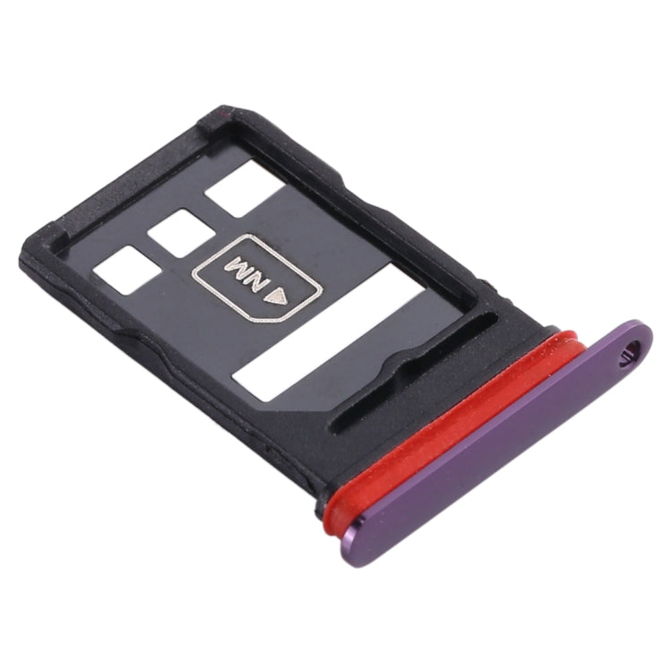 SIM Card Tray + NM Card Tray for Huawei Mate 30 (Purple) - Card Socket by PMc TechLife | Online Shopping South Africa | PMc TechLife | Buy Now Pay Later Mobicred