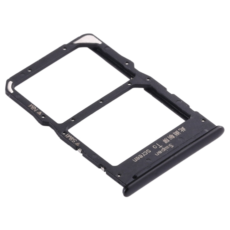 SIM Card Tray + NM Card Tray for Huawei Nova 5z / Nova 5i Pro (Black) - Card Socket by PMc TechLife | Online Shopping South Africa | PMc TechLife | Buy Now Pay Later Mobicred