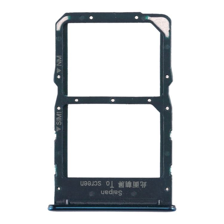 SIM Card Tray + NM Card Tray for Huawei Nova 5z / Nova 5i Pro (Green) - free shipping - PMc TechLife - Order now!