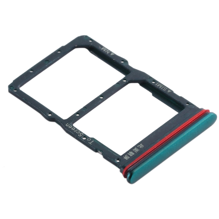 SIM Card Tray + NM Card Tray for Huawei Honor 30S / Nova 7 SE (Green) - Card Socket by PMc TechLife | Online Shopping South Africa | PMc TechLife | Buy Now Pay Later Mobicred