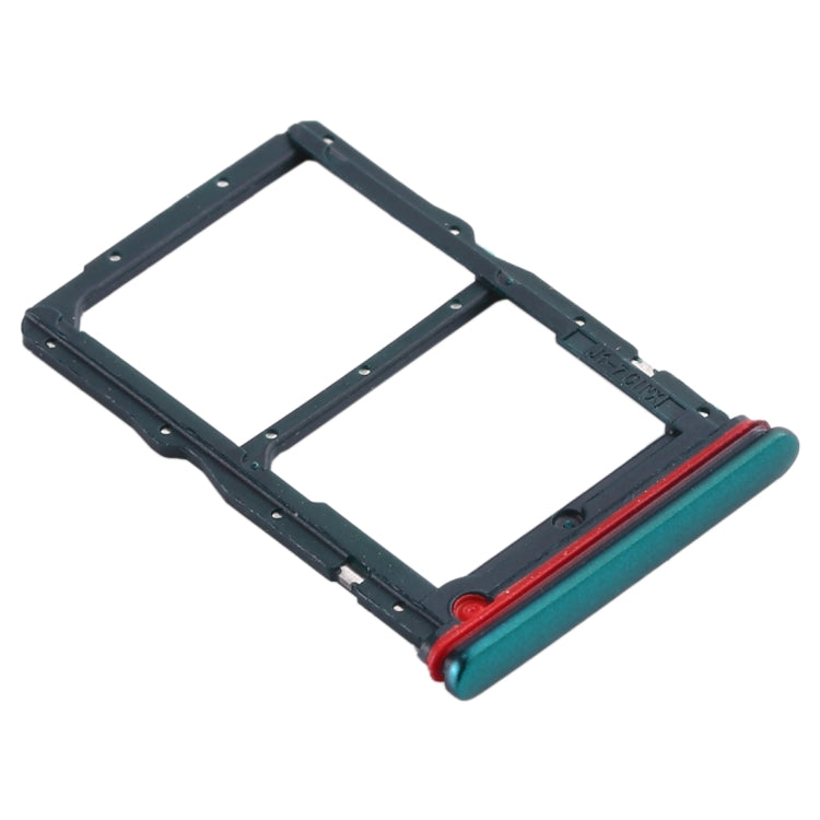 SIM Card Tray + NM Card Tray for Huawei Honor 30S / Nova 7 SE (Green) - Card Socket by PMc TechLife | Online Shopping South Africa | PMc TechLife | Buy Now Pay Later Mobicred