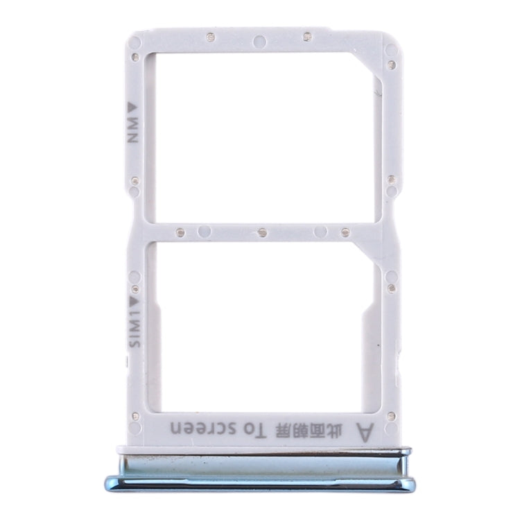 SIM Card Tray + NM Card Tray for Huawei Honor 20 Lite (Baby Blue) - Card Socket by PMc TechLife | Online Shopping South Africa | PMc TechLife | Buy Now Pay Later Mobicred