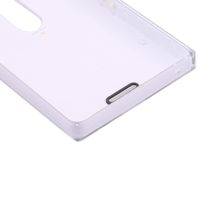 Dual SIM Battery Back Cover for Nokia Asha 502 (White) - Back Cover by PMc TechLife | Online Shopping South Africa | PMc TechLife | Buy Now Pay Later Mobicred