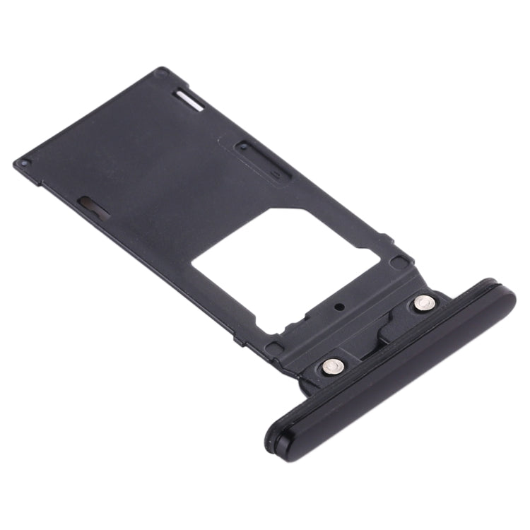 SIM Card Tray + SIM Card Tray + Micro SD Card Tray for Sony Xperia XZ2(Black) - Card Tray by PMC TechLife | Online Shopping South Africa | PMC TechLife | Buy Now Pay Later Mobicred