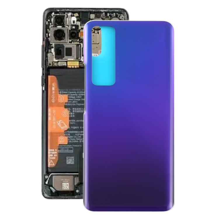 Battery Back Cover for Huawei Nova 7 Pro 5G(Purple) - Back Cover by PMC TechLife | Online Shopping South Africa | PMC TechLife | Buy Now Pay Later Mobicred