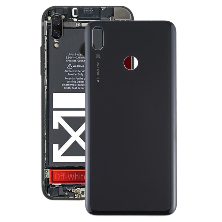Battery Back Cover for Huawei Enjoy 9 Plus(Black) - Back Cover by PMc TechLife | Online Shopping South Africa | PMc TechLife | Buy Now Pay Later Mobicred