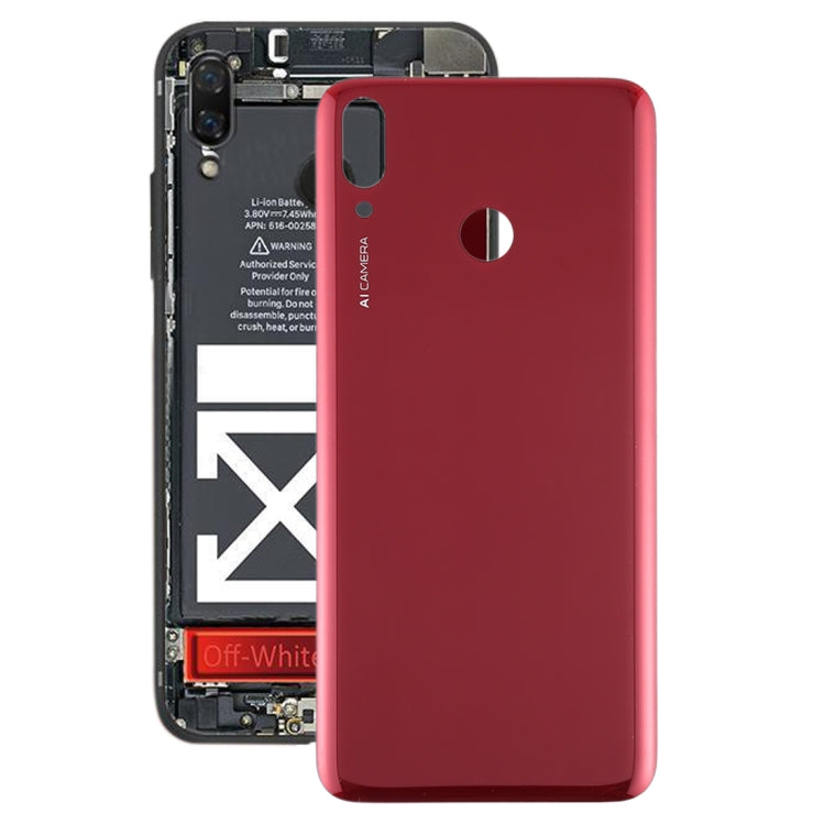 Battery Back Cover for Huawei Enjoy 9 Plus(Red) - Back Cover by PMc TechLife | Online Shopping South Africa | PMc TechLife | Buy Now Pay Later Mobicred