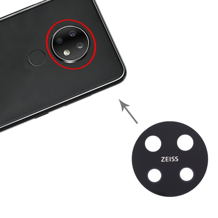 10 PCS Back Camera Lens for Nokia 7.2 / 6.2 TA-1196 TA-1198 TA-1200 TA-1187 TA-1201 - Camera by PMC TechLife | Online Shopping South Africa | PMC TechLife | Buy Now Pay Later Mobicred