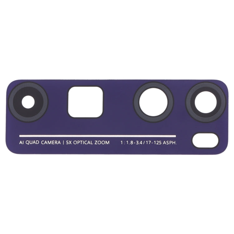 For Huawei Nova 7 Pro 5G  10pcs Back Camera Lens (Purple) - Camera by PMc TechLife | Online Shopping South Africa | PMc TechLife | Buy Now Pay Later Mobicred