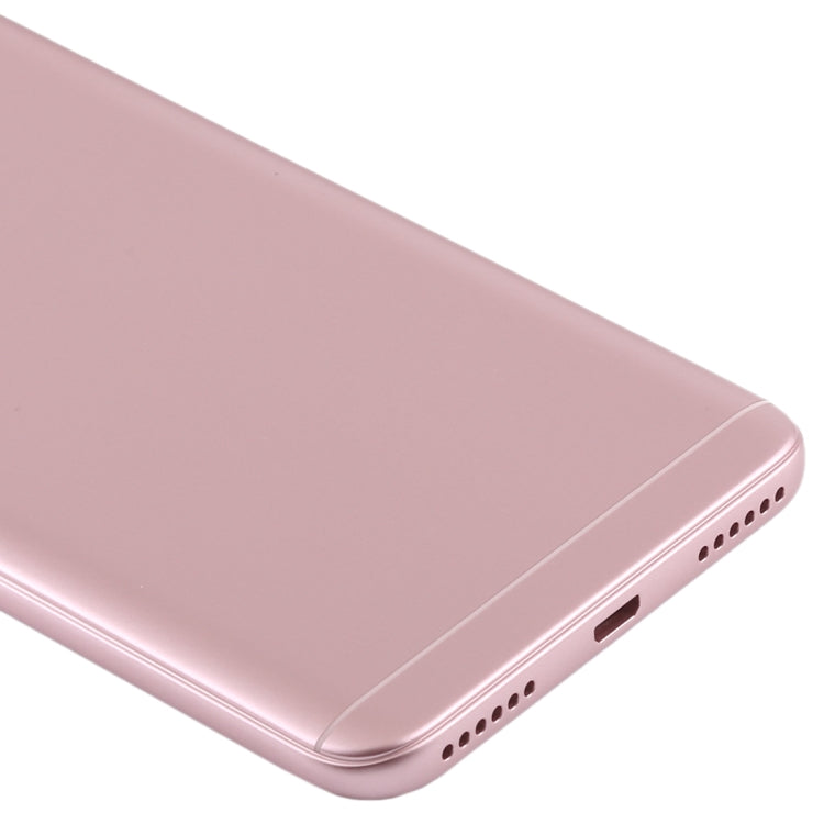 Back Cover with Camera Lens & Side Keys for Xiaomi Redmi Note 5A(Rose Gold) - Back Cover by PMC TechLife | Online Shopping South Africa | PMC TechLife | Buy Now Pay Later Mobicred