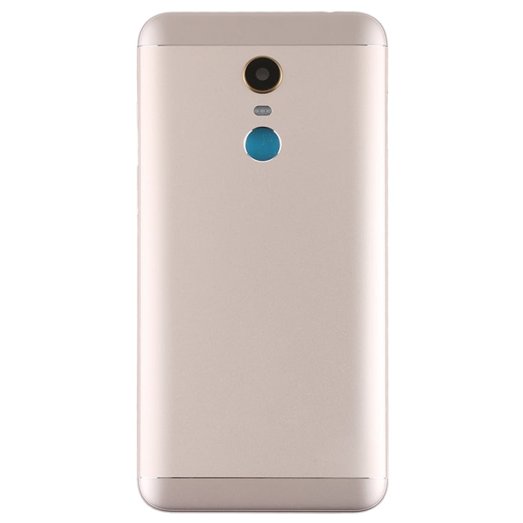 Back Cover with Camera Lens & Side Keys for Xiaomi Redmi 5 Plus(Gold) - Back Cover by PMC TechLife | Online Shopping South Africa | PMC TechLife | Buy Now Pay Later Mobicred