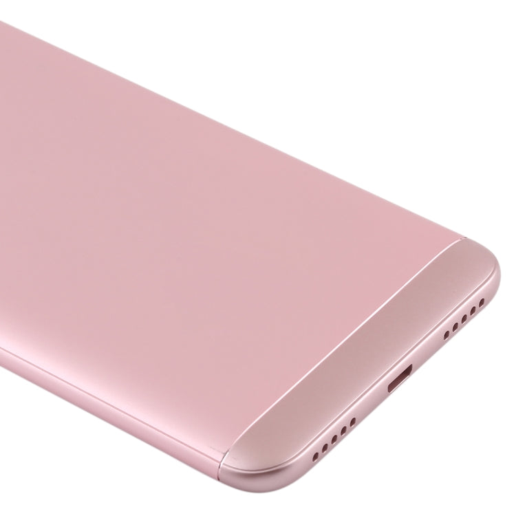 Back Cover with Camera Lens & Side Keys for Xiaomi Redmi 5 Plus(Rose Gold) - Back Cover by PMC TechLife | Online Shopping South Africa | PMC TechLife | Buy Now Pay Later Mobicred