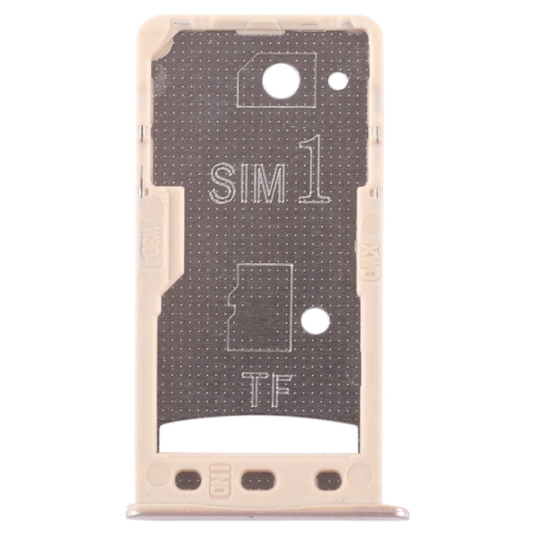2 SIM Card Tray / Micro SD Card Tray for Xiaomi Redmi 5A(Gold) - Card Tray by PMc TechLife | Online Shopping South Africa | PMc TechLife | Buy Now Pay Later Mobicred