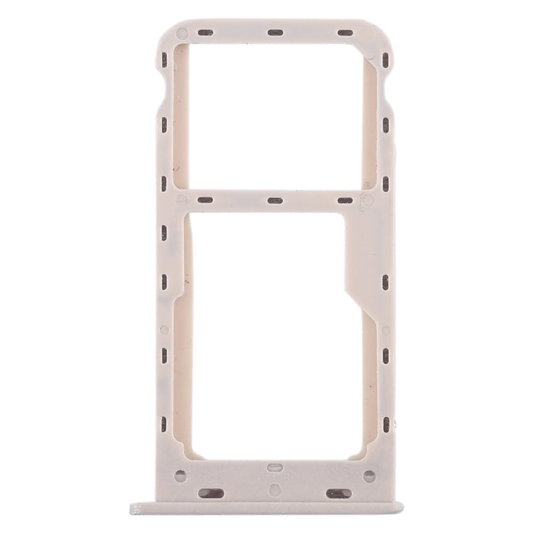 SIM Card Tray + SIM Card Tray / Micro SD Card Tray for Huawei Honor 6A (Silver) - Card Socket by PMc TechLife | Online Shopping South Africa | PMc TechLife | Buy Now Pay Later Mobicred