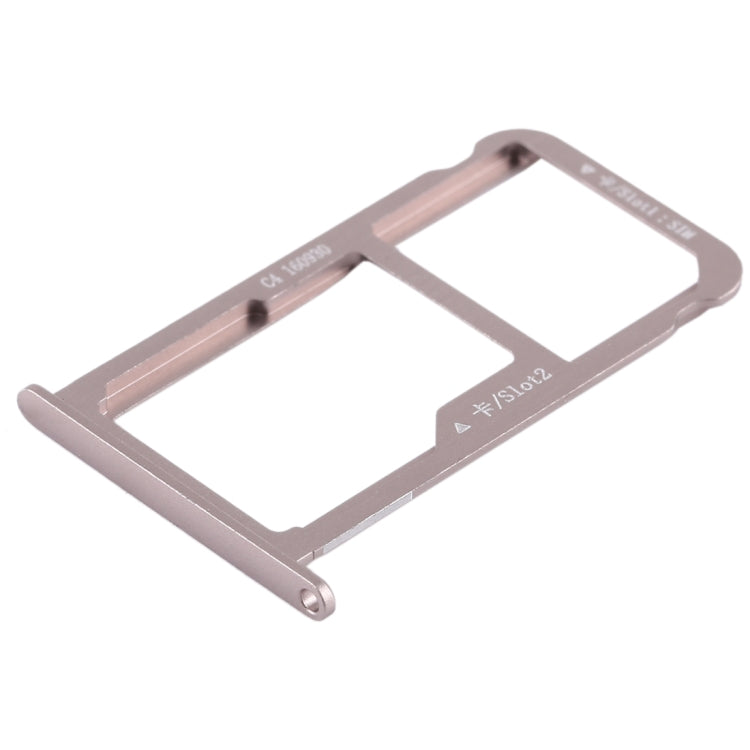 SIM Card Tray + SIM Card Tray / Micro SD Card for Huawei G9 Plus (Mocha Gold) - Card Socket by PMc TechLife | Online Shopping South Africa | PMc TechLife | Buy Now Pay Later Mobicred