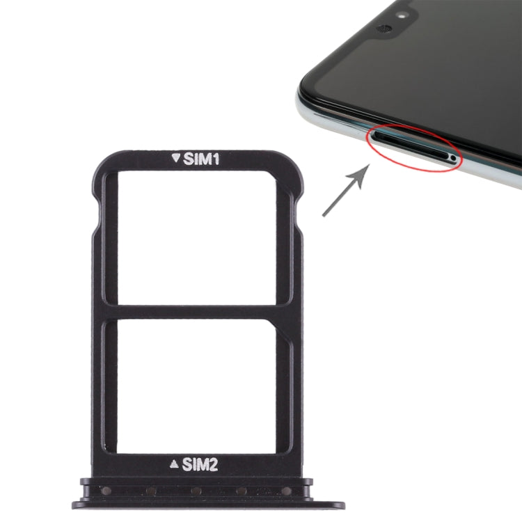 SIM Card Tray + SIM Card Tray for Huawei P20 Pro (Black) - free shipping - PMc TechLife - Order now!