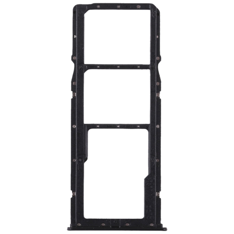 2 SIM Card Tray + Micro SD Card Tray for Huawei Enjoy 8 Plus(Black) - Card Socket by PMc TechLife | Online Shopping South Africa | PMc TechLife | Buy Now Pay Later Mobicred