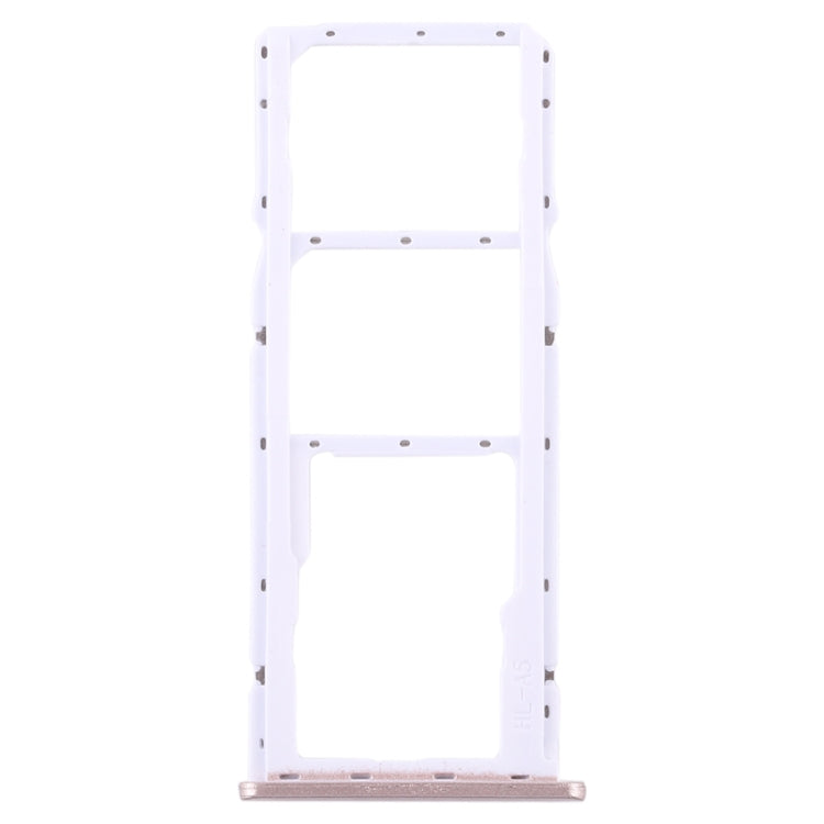 2 SIM Card Tray + Micro SD Card Tray for Huawei Honor Play 7C(Gold) - Card Socket by PMc TechLife | Online Shopping South Africa | PMc TechLife | Buy Now Pay Later Mobicred