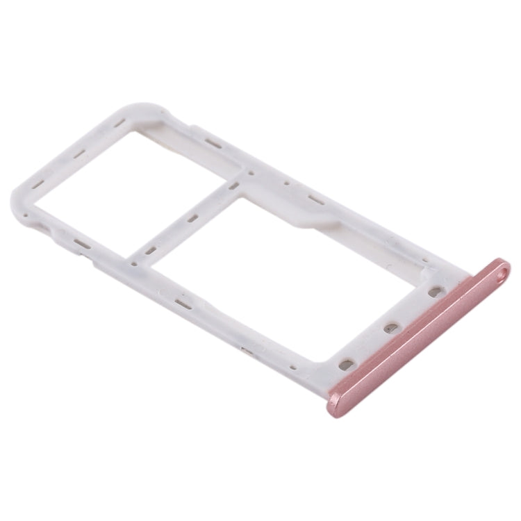 SIM Card Tray + SIM Card Tray / Micro SD Card for Huawei Enjoy 7 (Pink) - Card Socket by PMc TechLife | Online Shopping South Africa | PMc TechLife | Buy Now Pay Later Mobicred