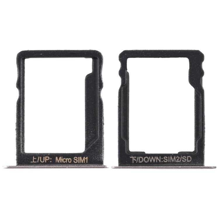 SIM Card Tray + SIM Card Tray / Micro SD Card for Huawei Enjoy 5s (Gold) - Card Socket by PMc TechLife | Online Shopping South Africa | PMc TechLife | Buy Now Pay Later Mobicred
