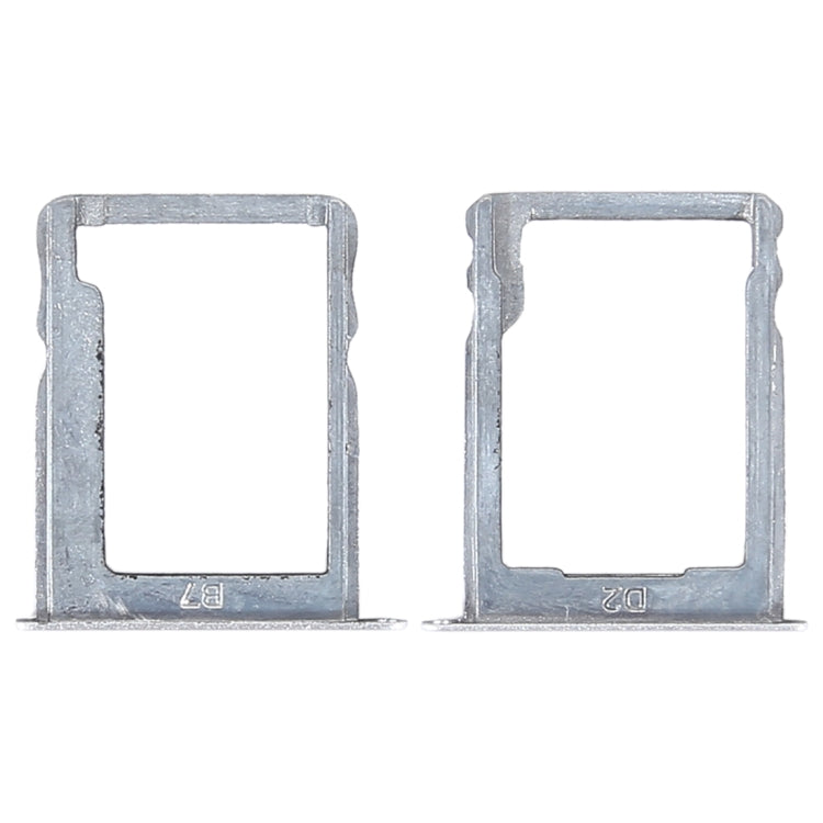 SIM Card Tray + SIM Card Tray / Micro SD Card for Huawei Enjoy 5s (Silver) - Card Socket by PMc TechLife | Online Shopping South Africa | PMc TechLife | Buy Now Pay Later Mobicred