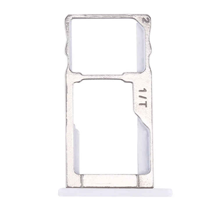 For Meizu Meilan Metal SIM + SIM / Micro SD Card Tray  (White) - For Meizu by PMc TechLife | Online Shopping South Africa | PMc TechLife | Buy Now Pay Later Mobicred
