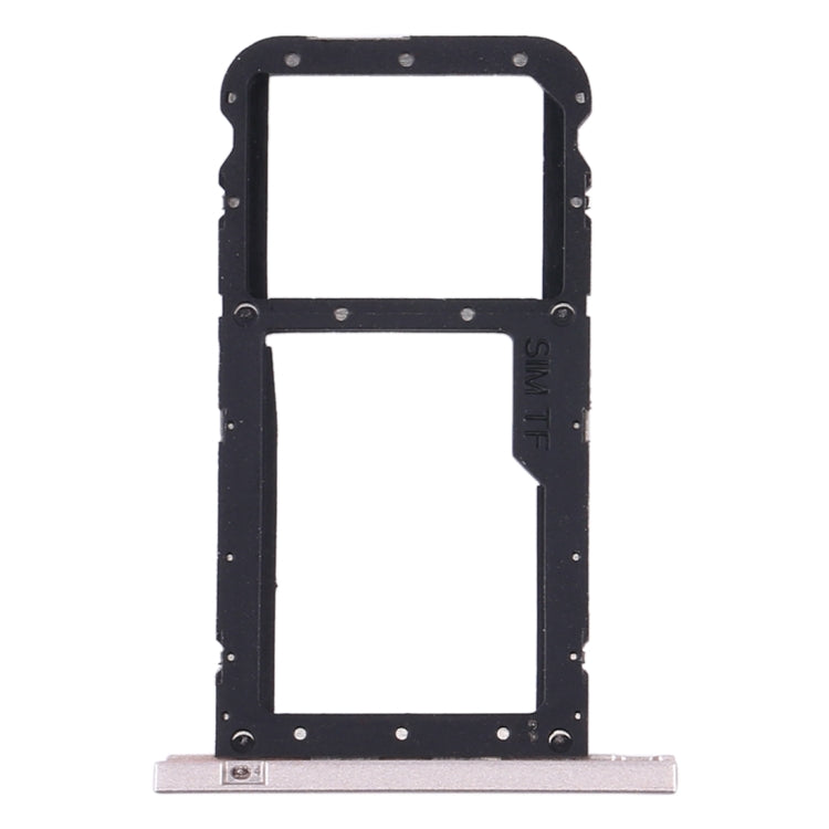 SIM Card Tray + Micro SD Card Tray for Huawei Honor Play Pad 2(9.6 inch)(Gold) - Card Socket by PMC TechLife | Online Shopping South Africa | PMC TechLife | Buy Now Pay Later Mobicred