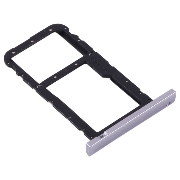 SIM Card Tray + Micro SD Card Tray for Huawei Honor Play Pad 2(9.6 inch)(Silver) - Card Socket by PMC TechLife | Online Shopping South Africa | PMC TechLife | Buy Now Pay Later Mobicred