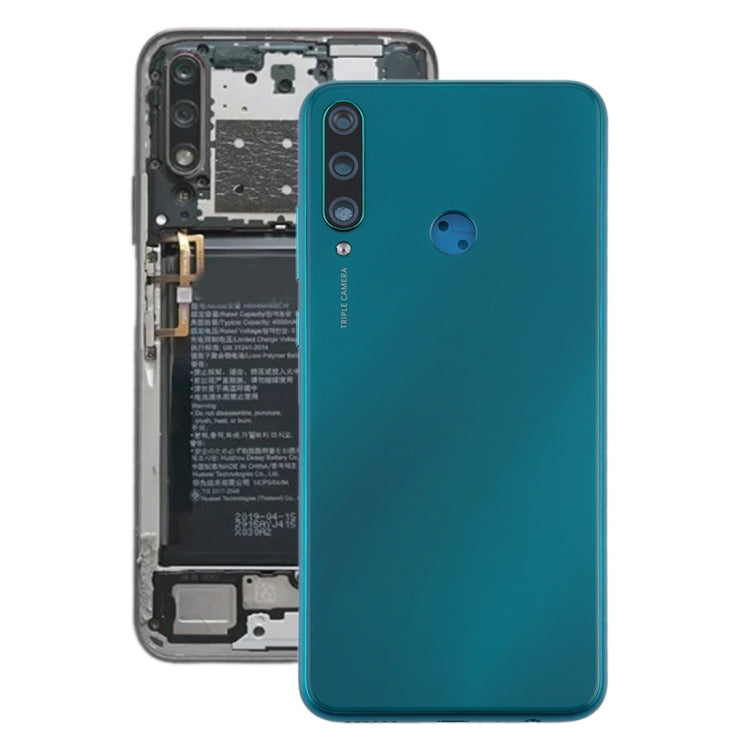 Original Battery Back Cover with Camera Lens Cover for Huawei Y6p(Green) - Back Cover by PMC TechLife | Online Shopping South Africa | PMC TechLife