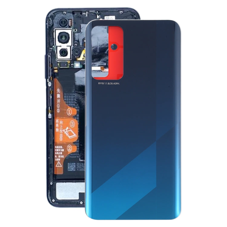 Battery Back Cover for Huawei Honor X10 5G(Blue) - Back Cover by PMc TechLife | Online Shopping South Africa | PMc TechLife | Buy Now Pay Later Mobicred