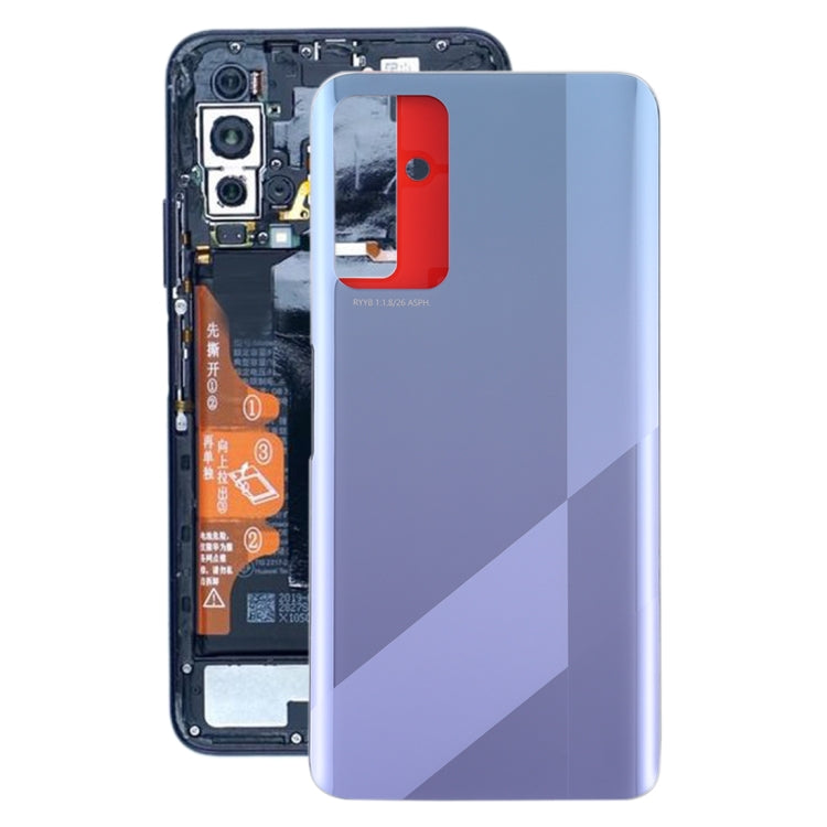 Battery Back Cover for Huawei Honor X10 5G(Purple) - Back Cover by PMc TechLife | Online Shopping South Africa | PMc TechLife | Buy Now Pay Later Mobicred