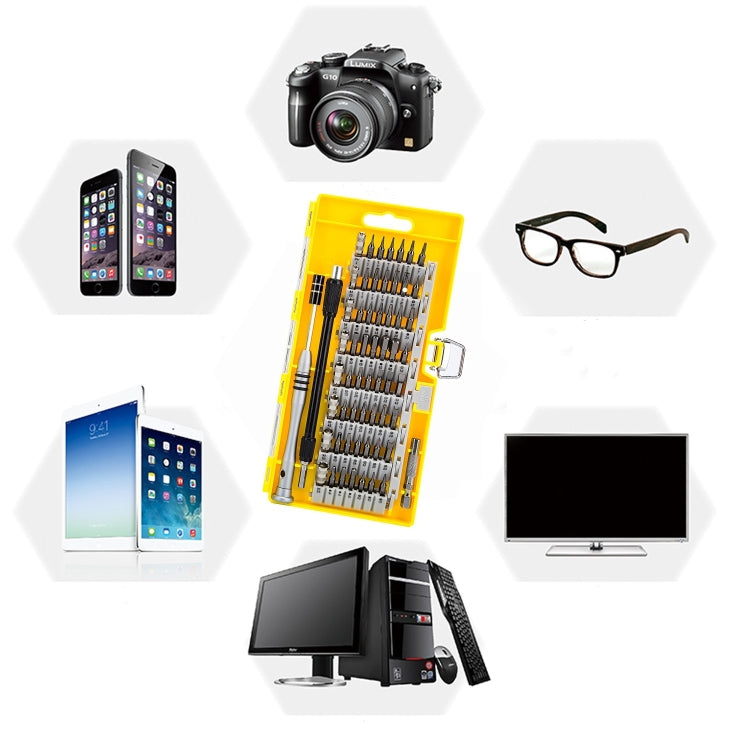 60 in 1 S2 Tool Steel Precision Screwdriver Nutdriver Bit Repair Tools Kit(Green) - Screwdriver Set by PMC TechLife | Online Shopping South Africa | PMC TechLife | Buy Now Pay Later Mobicred