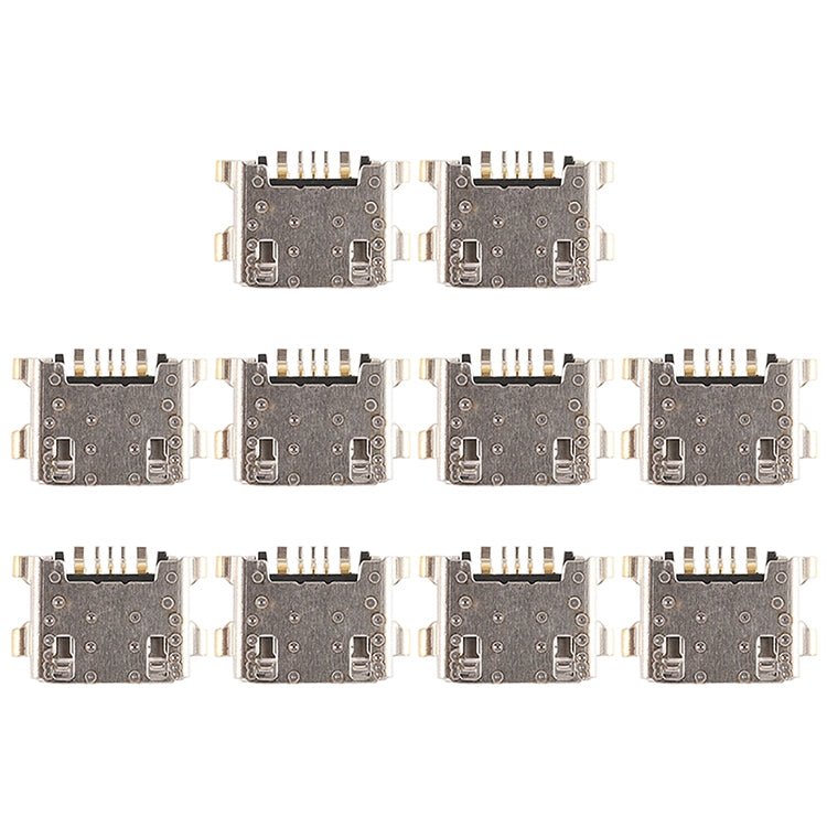 For Vivo X21 10pcs Charging Port Connector - Single Tail Connector by PMc TechLife | Online Shopping South Africa | PMc TechLife | Buy Now Pay Later Mobicred