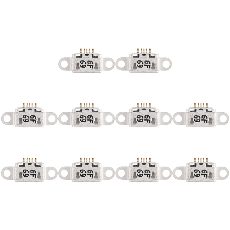 For Vivo V3 Max 10pcs Charging Port Connector - Single Tail Connector by PMc TechLife | Online Shopping South Africa | PMc TechLife | Buy Now Pay Later Mobicred