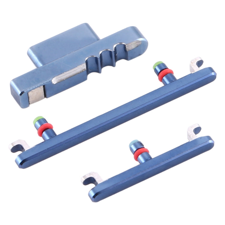 For OnePlus 8 Power Button and Volume Control Button (Blue) - Home key & Side Key by PMc TechLife | Online Shopping South Africa | PMc TechLife | Buy Now Pay Later Mobicred