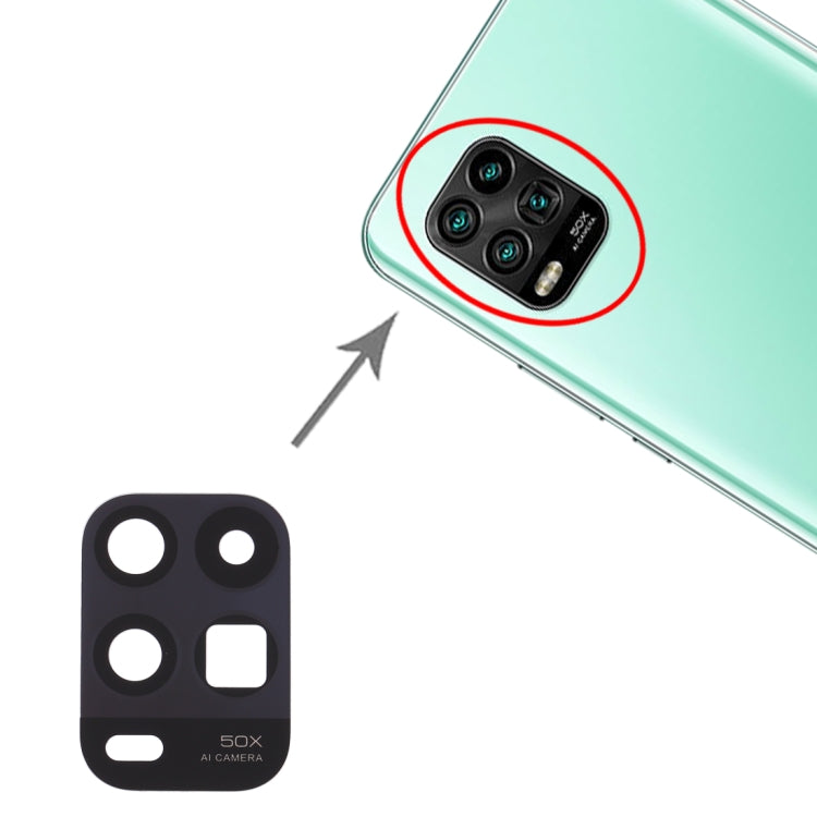 10 PCS Back Camera Lens for Xiaomi Mi 10 Youth 5G - Camera by PMc TechLife | Online Shopping South Africa | PMc TechLife | Buy Now Pay Later Mobicred
