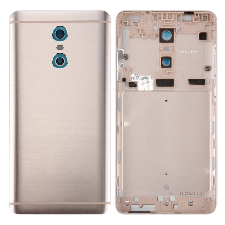 For Xiaomi Redmi Pro Battery Back Cover(Gold) - Back Cover by PMC TechLife | Online Shopping South Africa | PMC TechLife | Buy Now Pay Later Mobicred