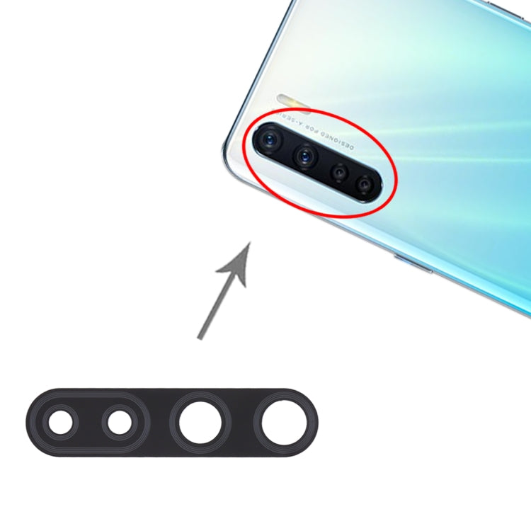 For OPPO A91 10pcs Back Camera Lens - Camera Series by PMC TechLife | Online Shopping South Africa | PMC TechLife